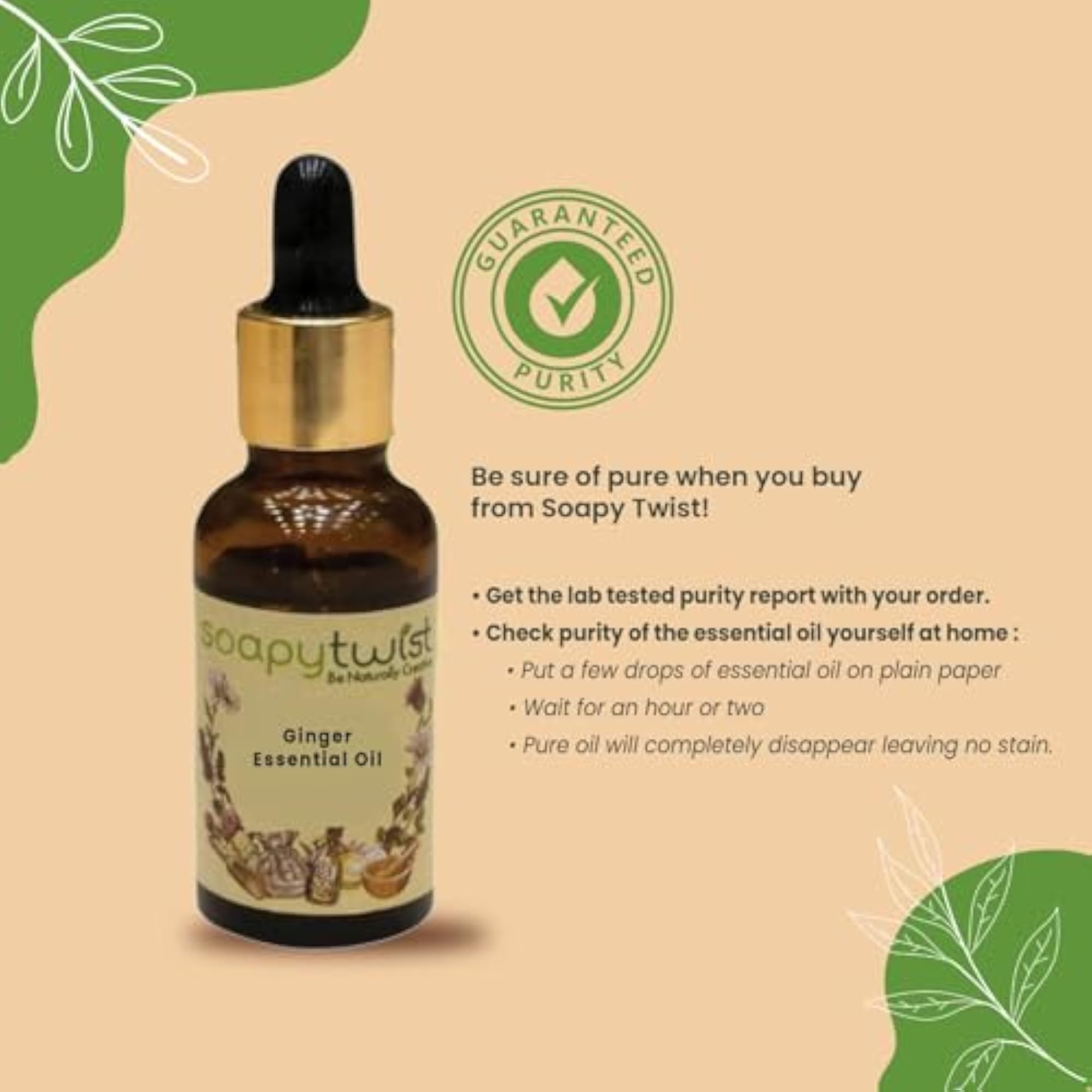 Ginger Essential Oil, 25g